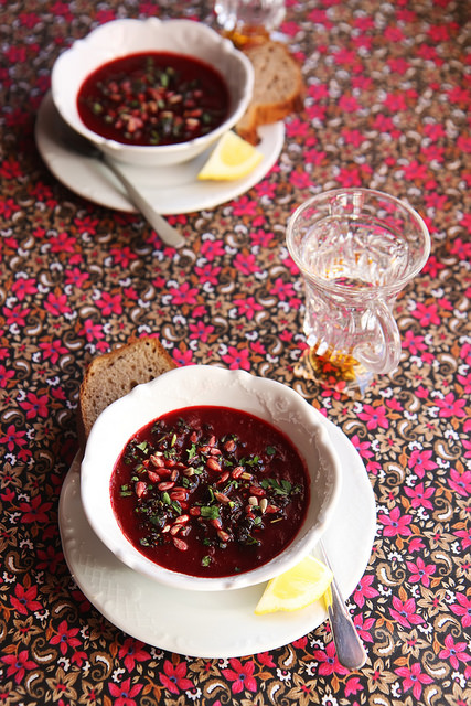 Stunning Beet Soup by Olga Irez