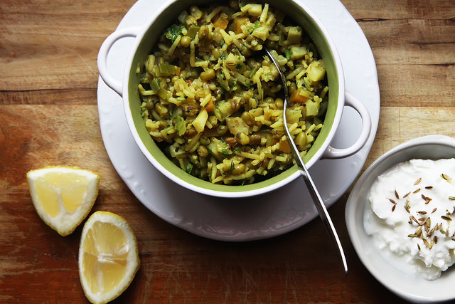 Mung Bean and Basmati Porridge (Kichdi Recipe) by Olga Irez