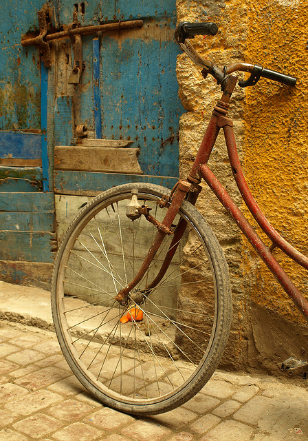 Door and Bike Essaouira Morocco Olga Irez