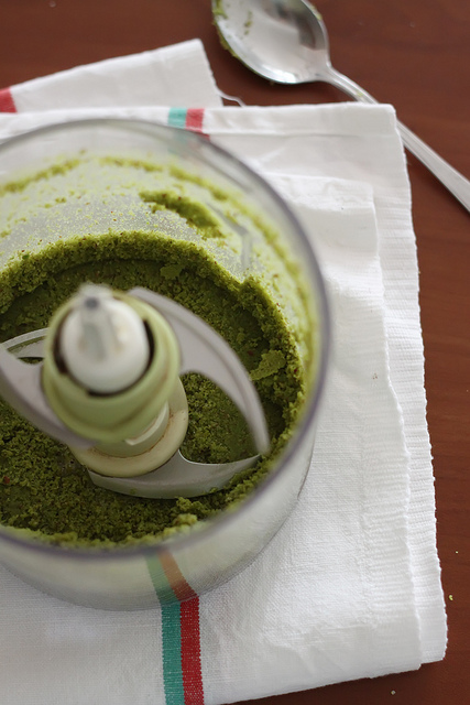 Pistachio Labne Ice-Cream Without Machine by Olga Irez of Delicious Istanbul