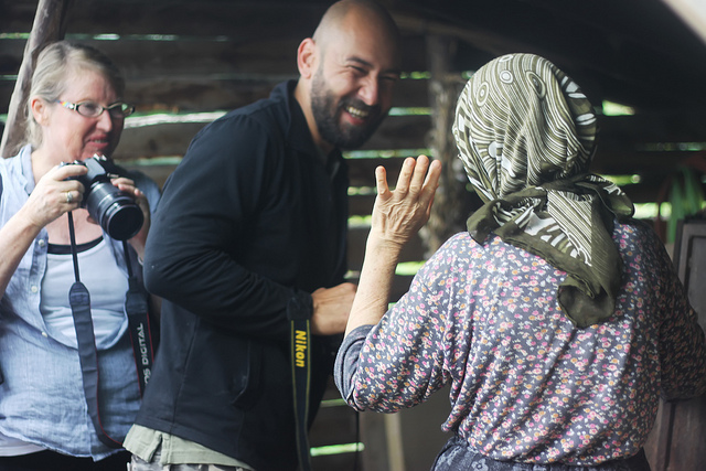 Mother an Son by Olga Irez of Delicious Istanbul