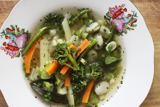 Russian Vegetable Soup by Olga Irez of Delicious Istanbul