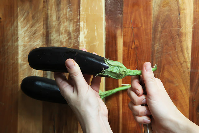 Imam Bayildi, Turkish Stuffed Eggplant by Olga Irez of Delicious Istanbul