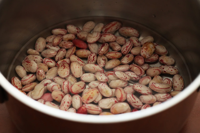 Fresh Borlotti Beans by Olga Irez of Delicious Istanbul