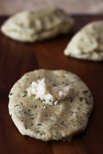 Poğaça (Turkish Cheese Turnovers) by Olga Irez of Delicious Istanbul