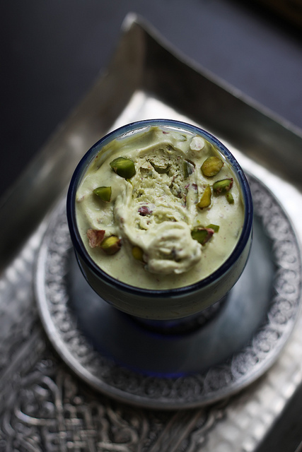 Pistachio Labne Ice-Cream Without Machine post image