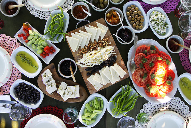 Turkish Breakfast at Patiska Bağ Evi, Bozcaada by Olga Irez