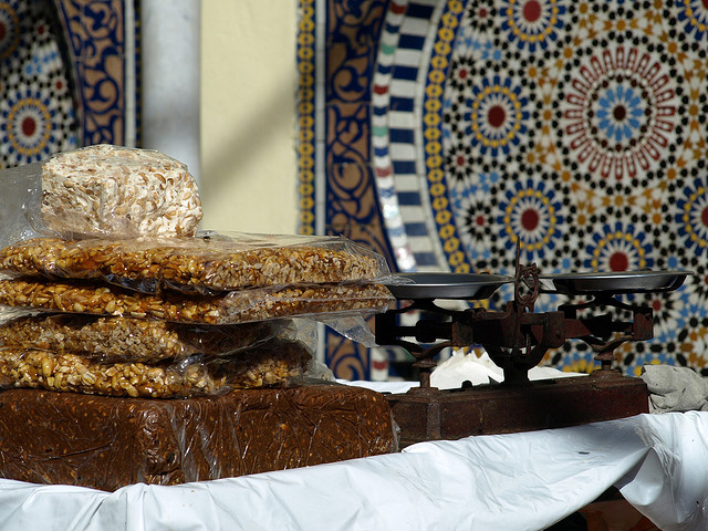 Selling Sweets by the Mosque Rabat Morocco Olga Irez