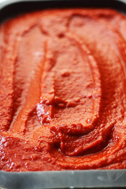 Oven-Roasted Red Bell Pepper Paste by Olga Irez of Delicious Istanbul