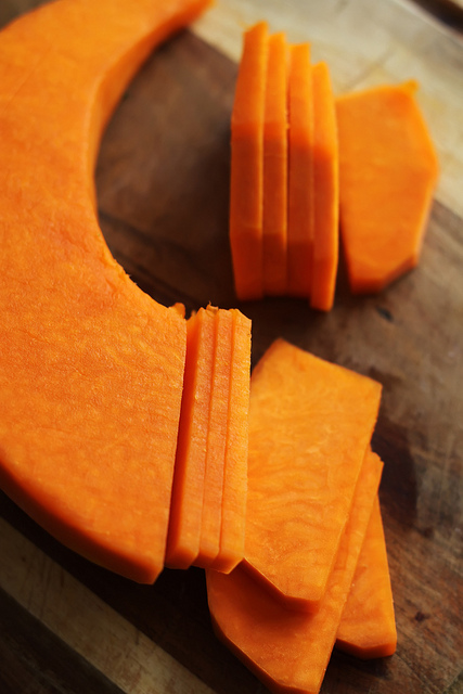 Sliced Pumpkin by OLga Irez of Delicious Istanbul