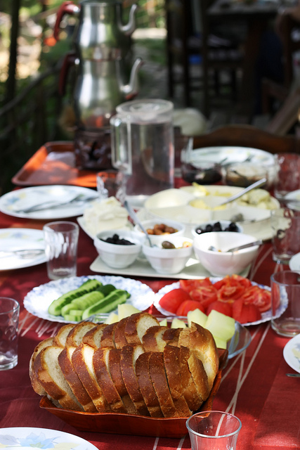 Sapanca Breakfast by Olga Irez of Delicious Istanbul