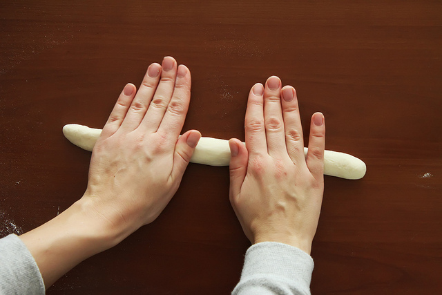 Simit Sesame Bread Ring by Olga Irez of Delicious Istanbul