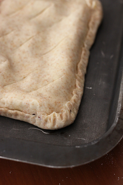 Whole Wheat Puff Pie with Beet Greens by Olga Irez of Delicious Istanbul