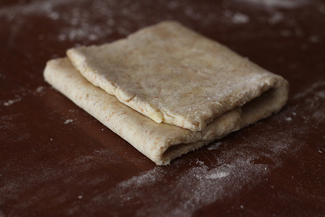 Whole Wheat Puff Pie with Beet Greens by Olga Irez of Delicious Istanbul