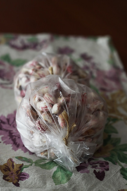 Fresh Borlotti Beans by Olga Irez of Delicious Istanbul