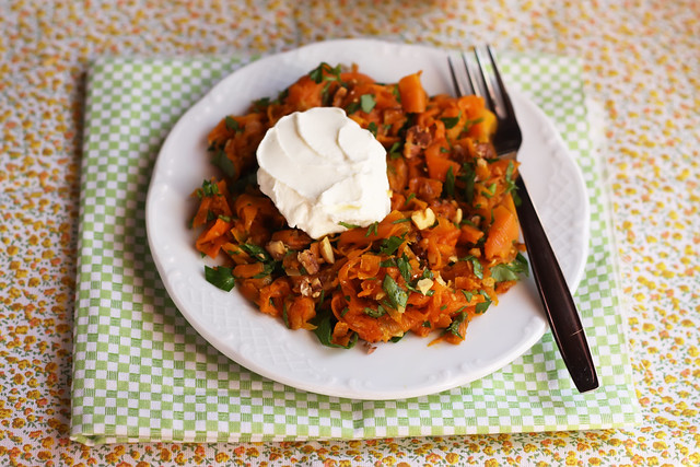 Turkish Carrot Salad with Yogurt by Olga Irez