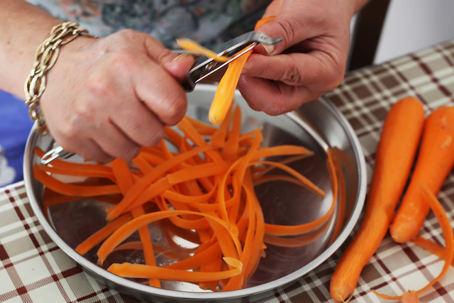 Shaving Carrots by Olga Irez