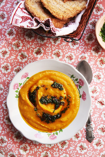 Red Lentil and Roasted Pumpkin Soup Olga Irez