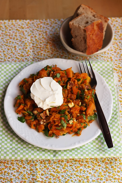 Turkish Carrot Salad with Yogurt by Olga Irez