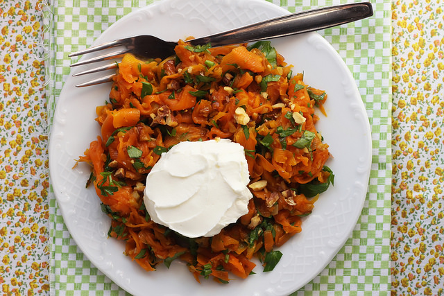Turkish Carrot Salad with Yogurt by Olga Irez
