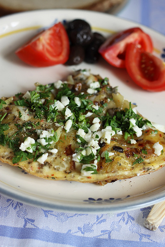 Easy Eggs with Grated Potatoes