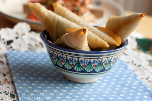 Flaky Phyllo Triangles: Swiss Chard and Pastırma Börek