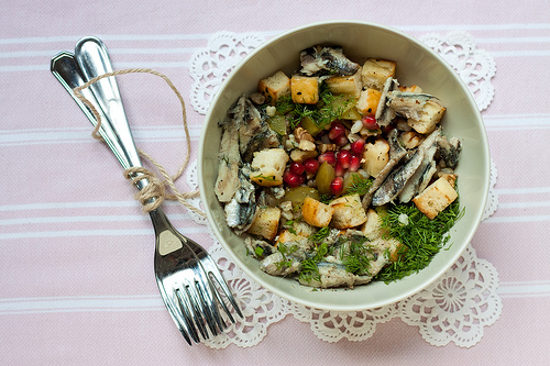 Winter Leftover Salad