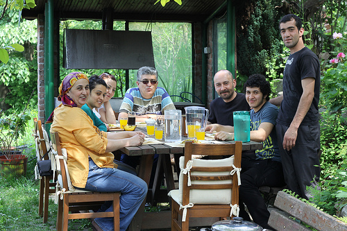 Big Family At The Table