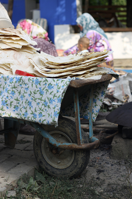 Making kuru yufka Olga Irez Delicious Istanbul 
