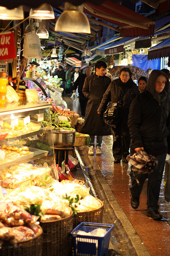 Kadikoy Market Winter