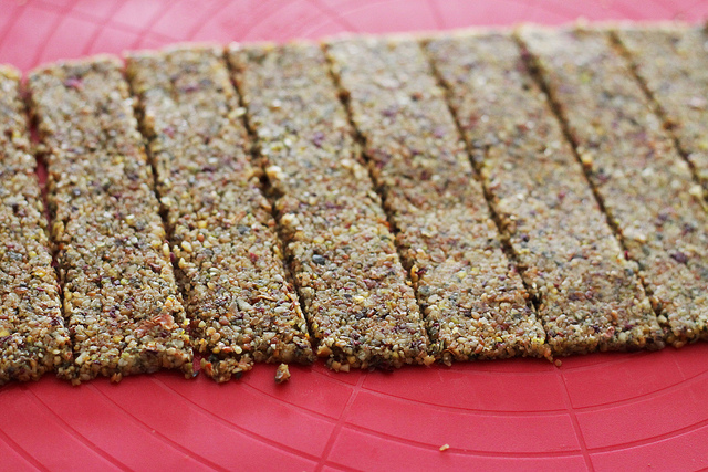 Nut and Seed Crackers by Olga Irez of Delicious Istanbul