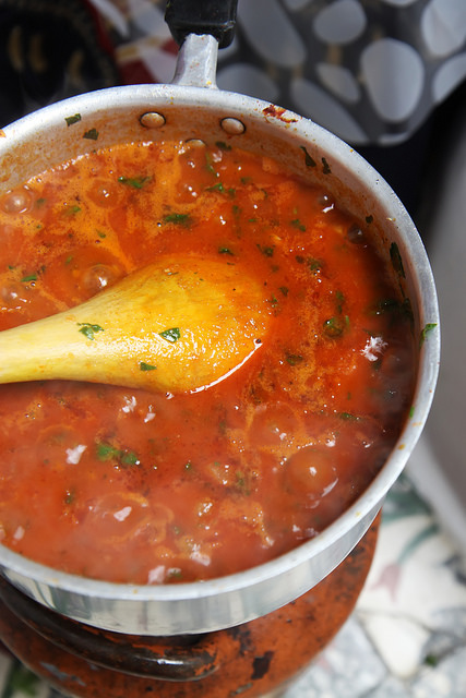 Moroccan Tomato Sauce by Olga Irez of Delicious Istanbul