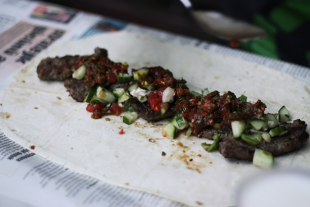 My Urfa Kebab by Olga Irez of Delicious Istanbul