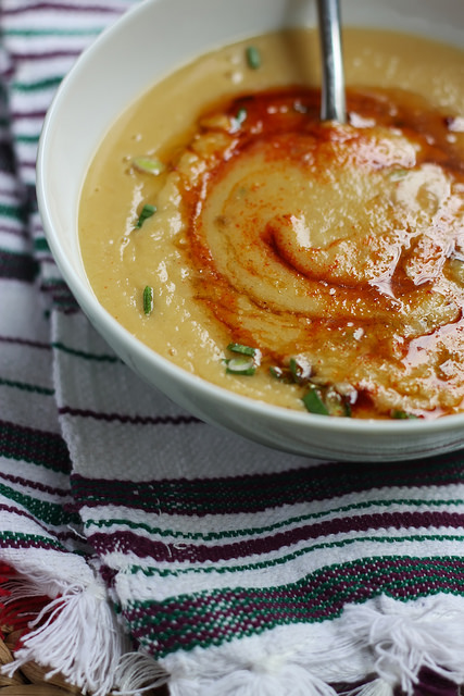 Moroccan Broad Bean Breakfast Soup (Bessara) by Olga Irez of Delicious Istanbul