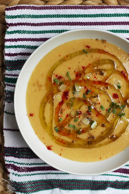 Moroccan Broad Bean Breakfast Soup (Bessara) post image