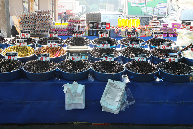 Turkish Olives by Olga Irez of Delicious Istanbul