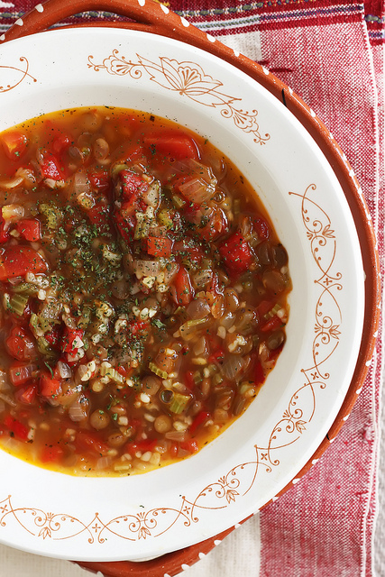 Wholesome Green Lentil Soup: Turn of Seasons post image
