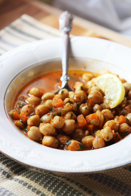 Moroccan-Inspired Chickpea Stew by Olga Irez