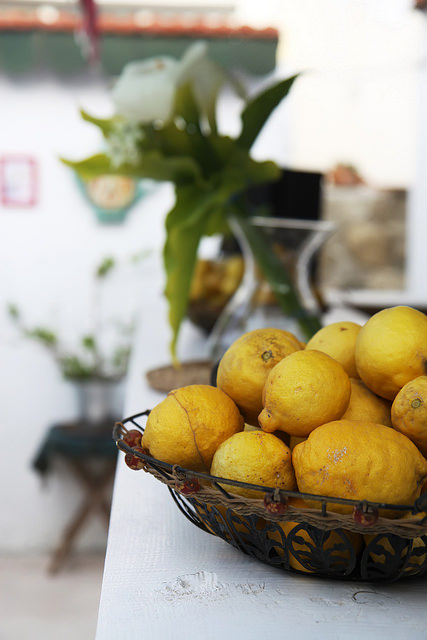 Lemons from the garden by Olga Irez