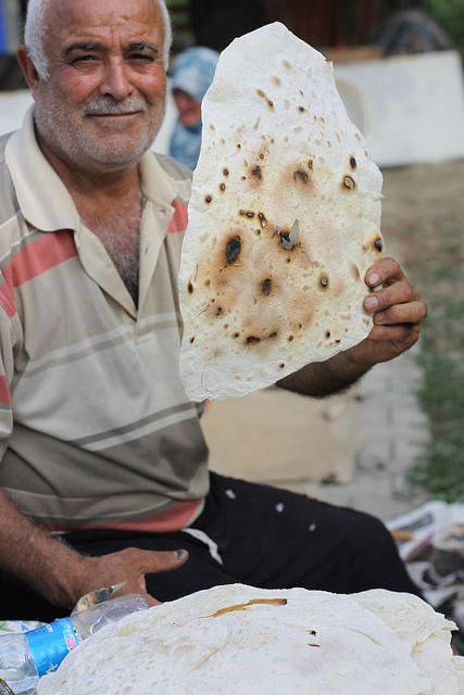 Making kuru yufka Olga Irez Delicious Istanbul 