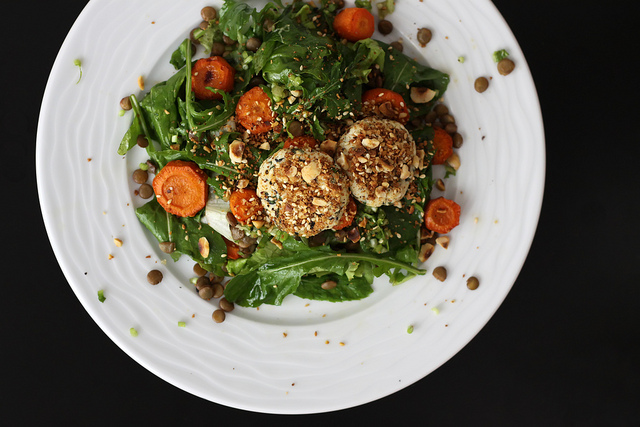 Fancy Dressed Cheese Köfte Salad