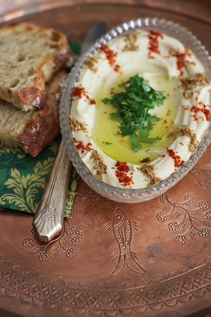 Perfect Hummus by Olga Irez of Delicious Istanbul